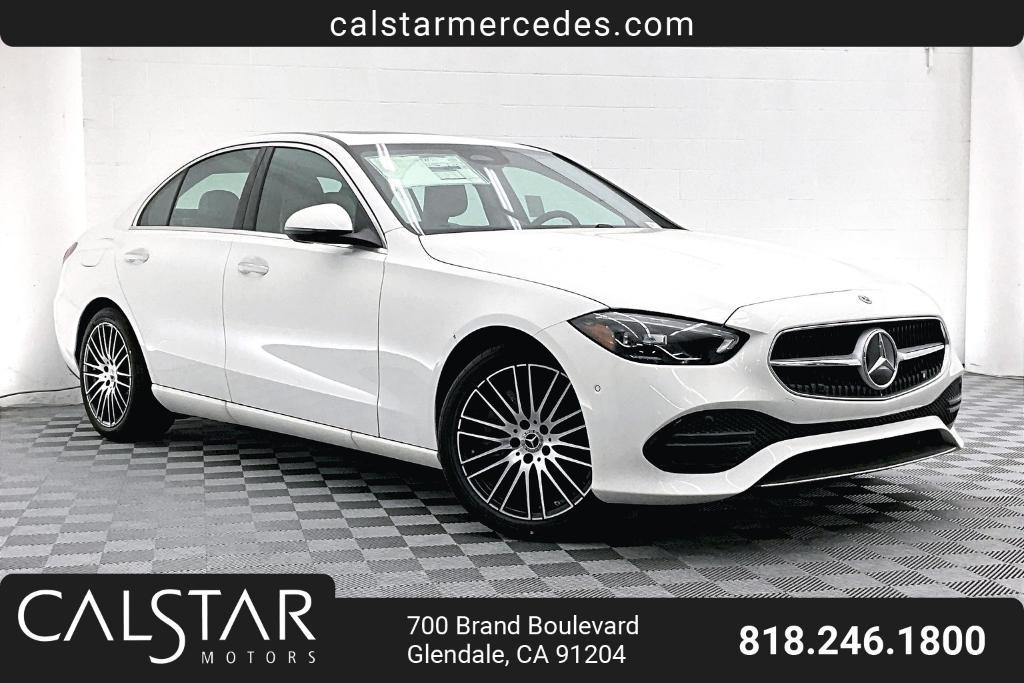 new 2025 Mercedes-Benz C-Class car, priced at $51,635