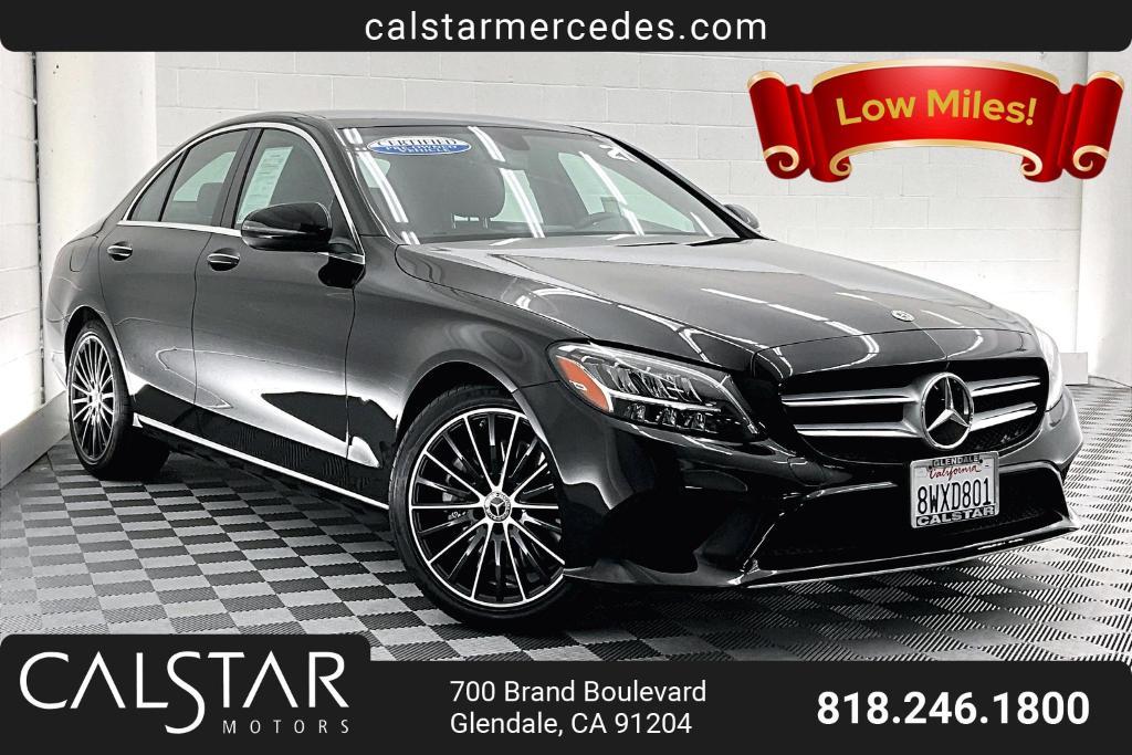 used 2021 Mercedes-Benz C-Class car, priced at $27,491