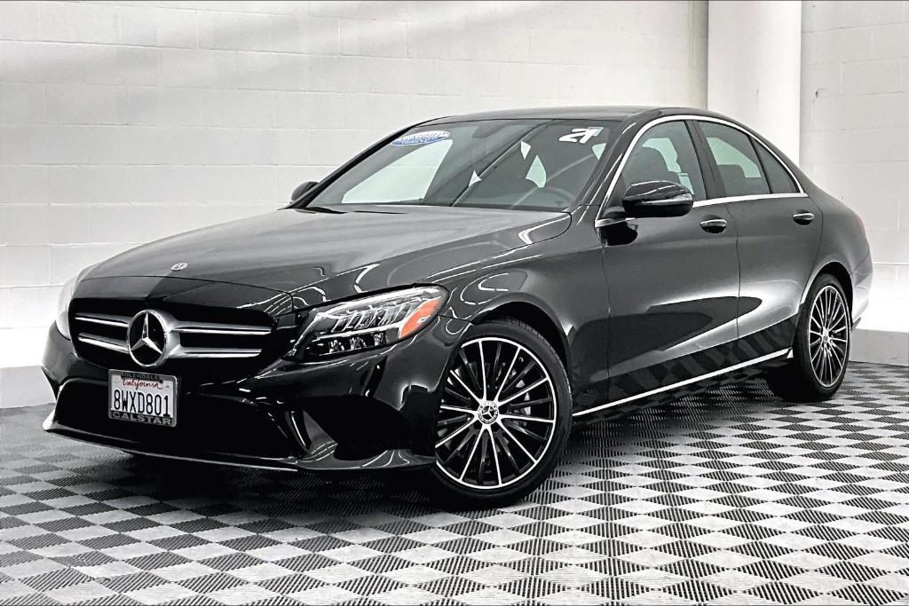 used 2021 Mercedes-Benz C-Class car, priced at $26,488