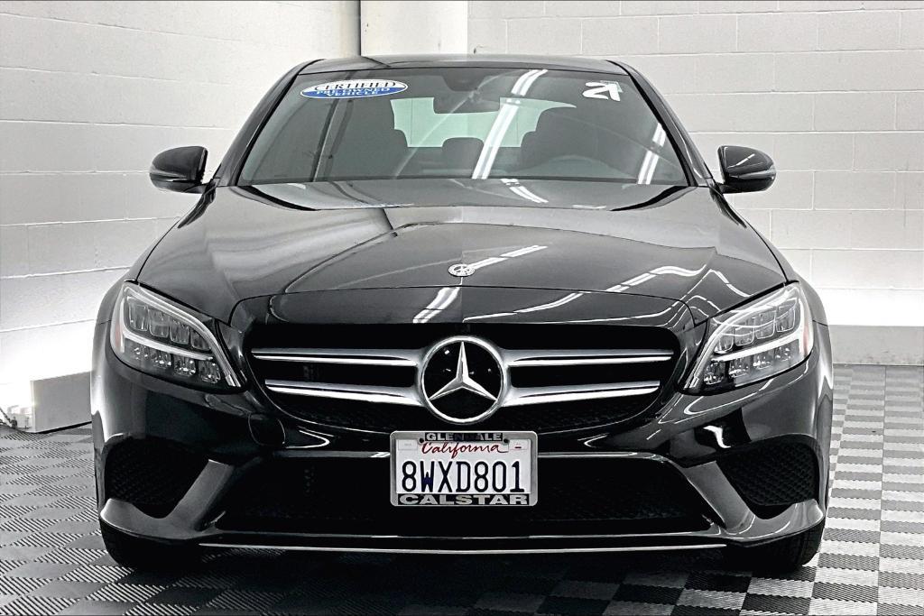 used 2021 Mercedes-Benz C-Class car, priced at $26,488