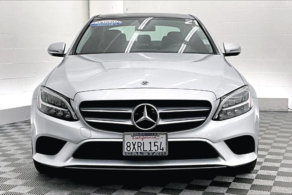 used 2021 Mercedes-Benz C-Class car, priced at $26,488