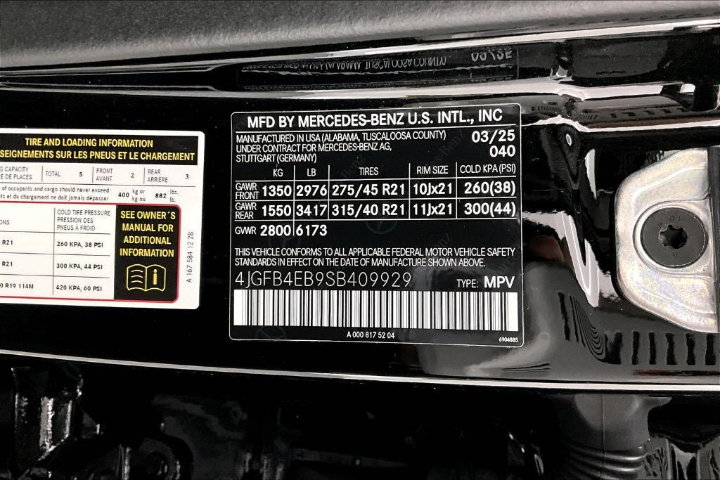 new 2025 Mercedes-Benz GLE 350 car, priced at $71,350