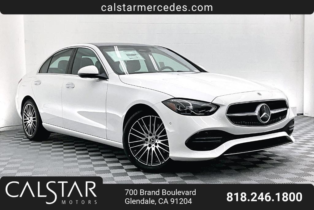 new 2025 Mercedes-Benz C-Class car, priced at $51,380
