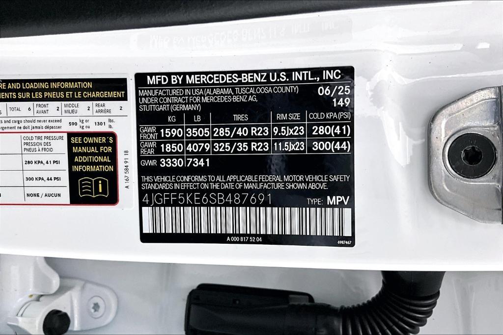 new 2025 Mercedes-Benz GLS 450 car, priced at $102,275
