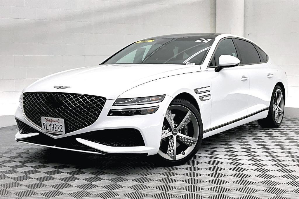 used 2024 Genesis G80 car, priced at $51,981