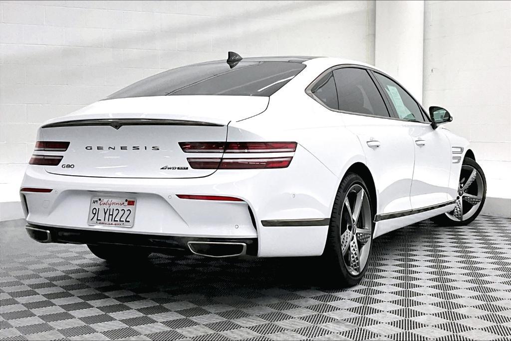 used 2024 Genesis G80 car, priced at $51,981