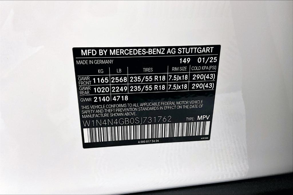 new 2025 Mercedes-Benz GLA 250 car, priced at $45,845