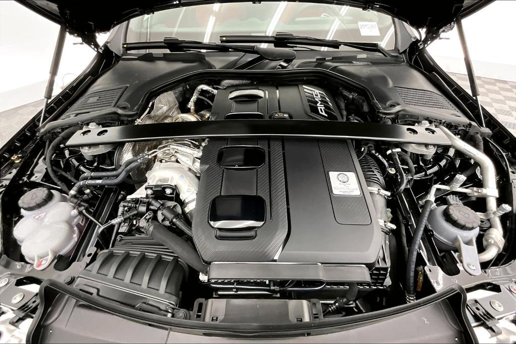 new 2025 Mercedes-Benz AMG C 43 car, priced at $70,935