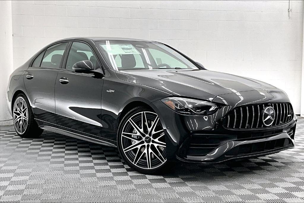 new 2025 Mercedes-Benz AMG C 43 car, priced at $70,935