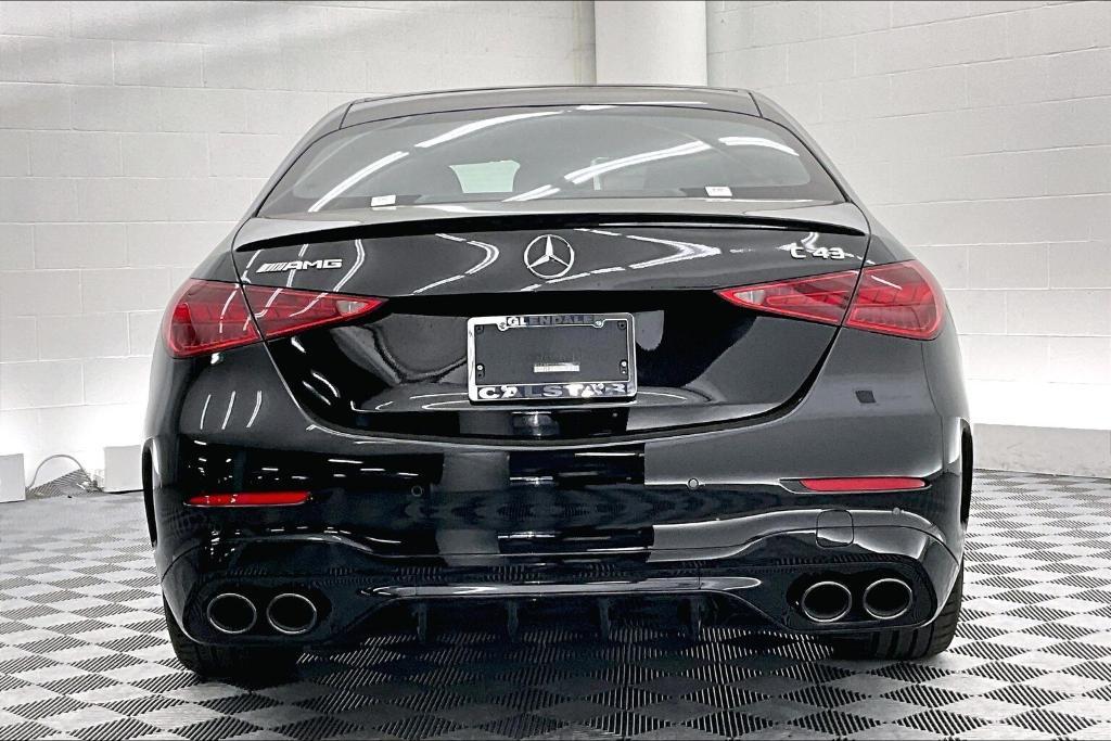new 2025 Mercedes-Benz AMG C 43 car, priced at $70,935