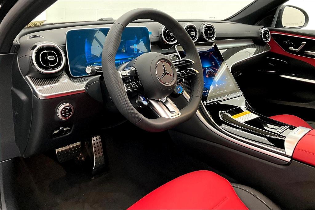 new 2025 Mercedes-Benz AMG C 43 car, priced at $70,935