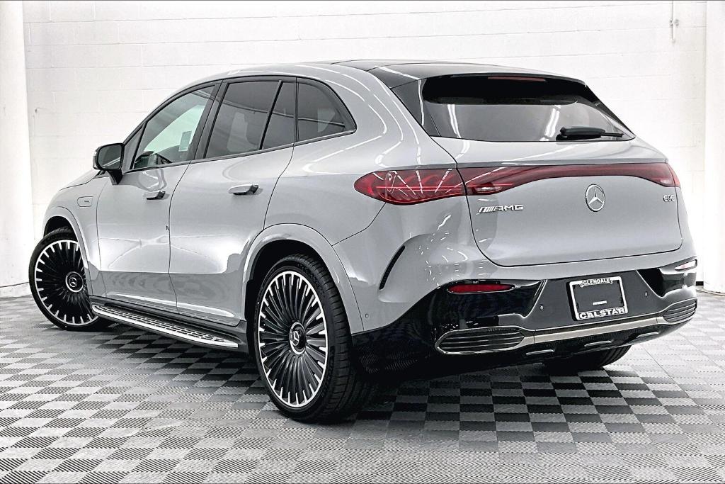 new 2025 Mercedes-Benz AMG EQE car, priced at $115,285