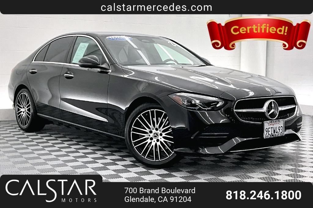 used 2023 Mercedes-Benz C-Class car, priced at $33,888