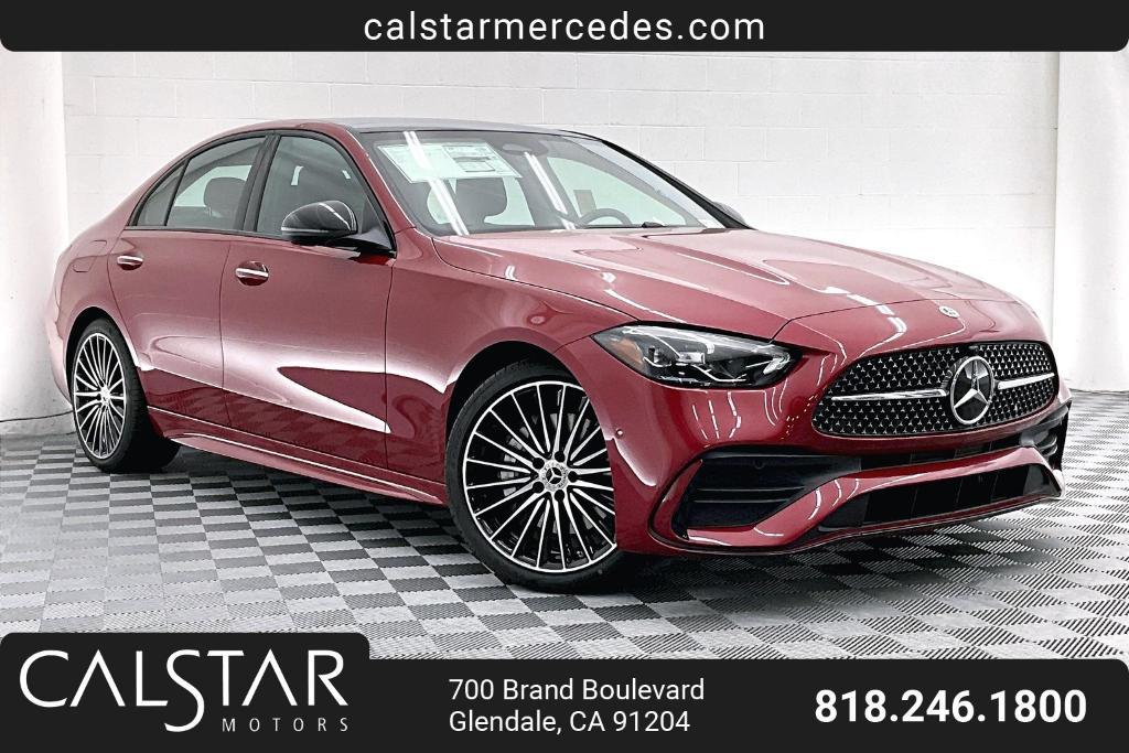 new 2025 Mercedes-Benz C-Class car, priced at $56,710