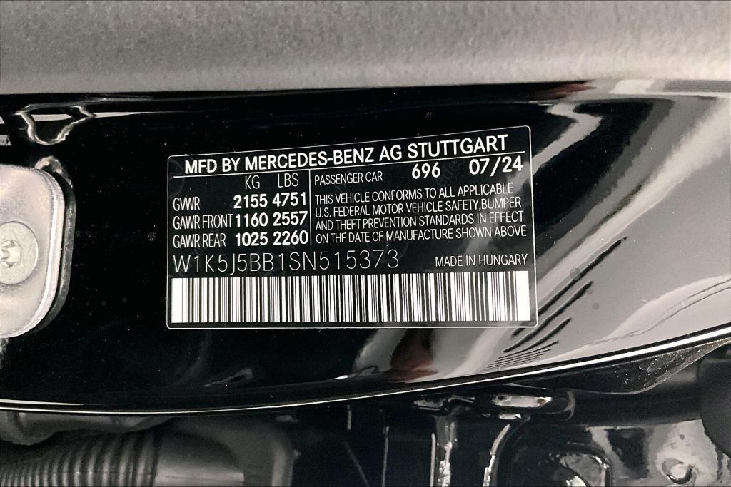 new 2025 Mercedes-Benz AMG CLA 35 car, priced at $58,800