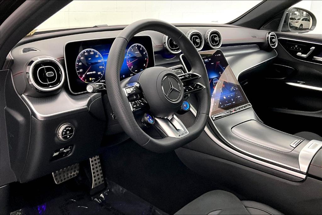 used 2025 Mercedes-Benz AMG C 43 car, priced at $56,398