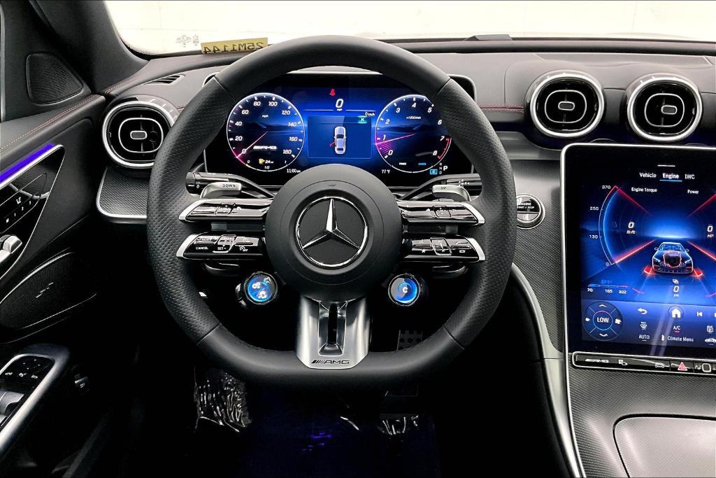 used 2025 Mercedes-Benz AMG C 43 car, priced at $56,398