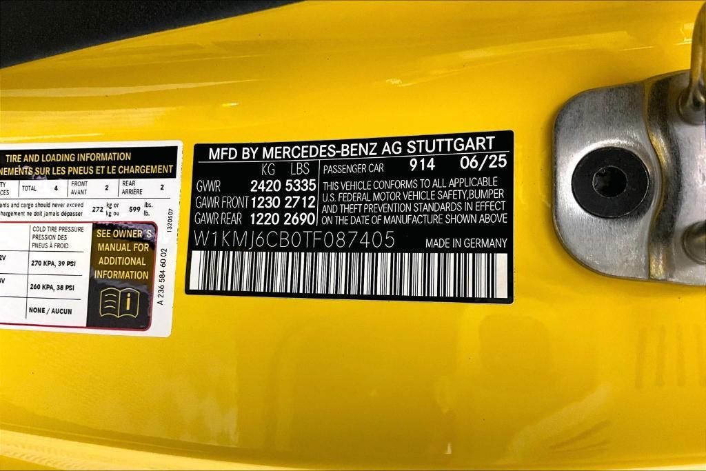 new 2026 Mercedes-Benz AMG CLE 53 car, priced at $79,465