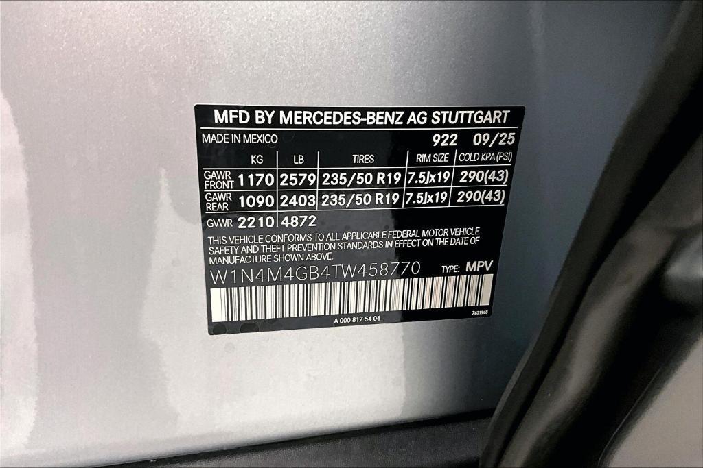 new 2026 Mercedes-Benz GLB 250 car, priced at $48,035