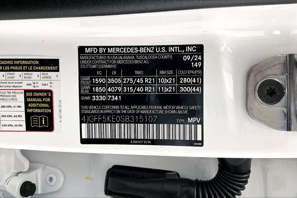 new 2025 Mercedes-Benz GLS 450 car, priced at $91,775