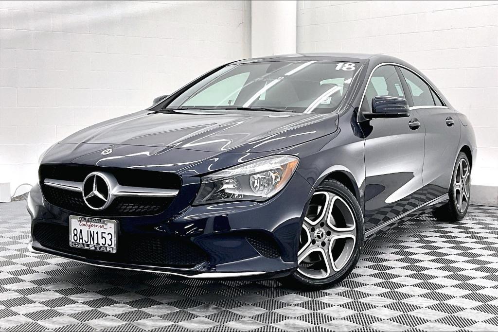 used 2018 Mercedes-Benz CLA 250 car, priced at $17,981