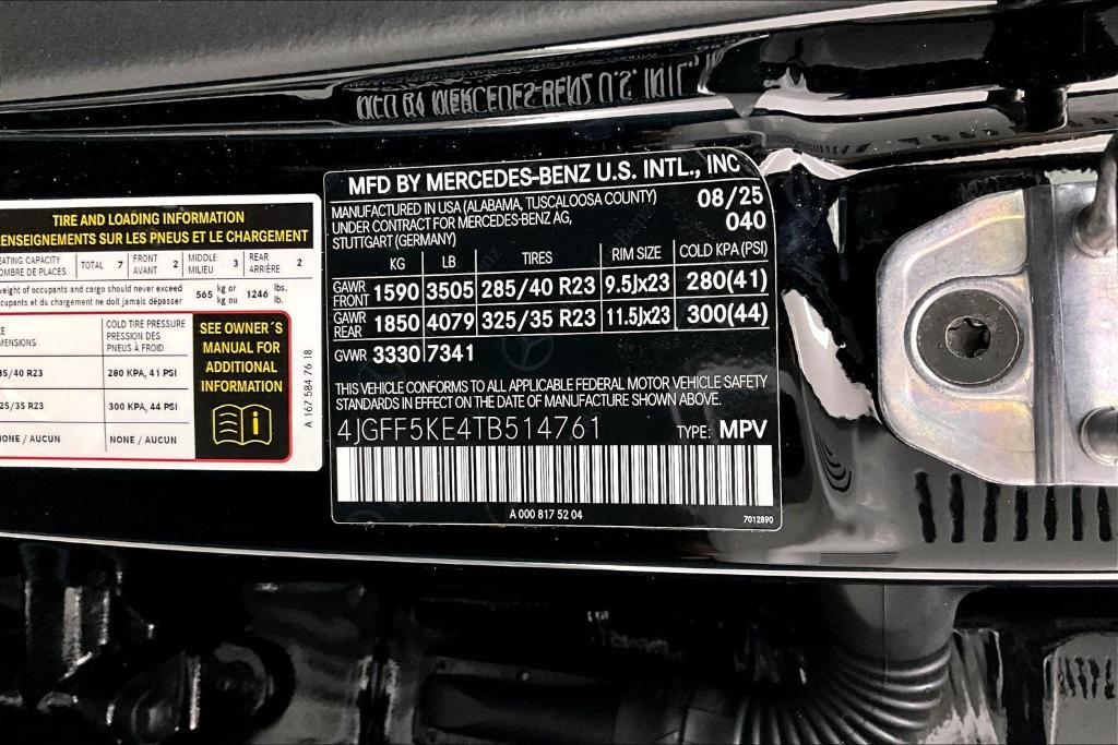 new 2026 Mercedes-Benz GLS 450 car, priced at $99,980