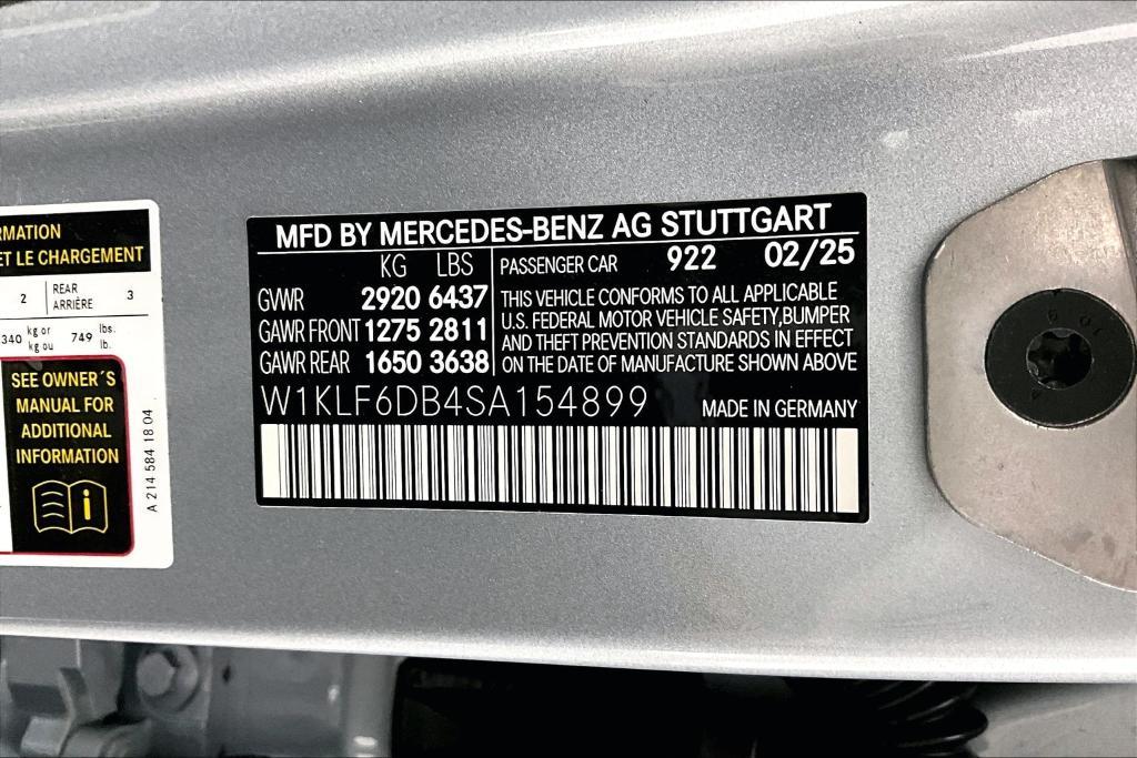 new 2025 Mercedes-Benz AMG E 53 car, priced at $93,820