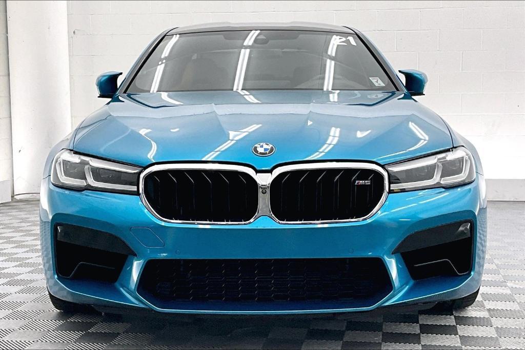 used 2021 BMW M5 car, priced at $69,981