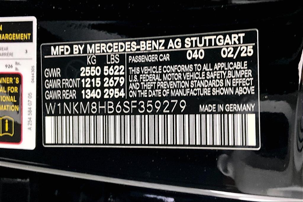 new 2025 Mercedes-Benz AMG GLC 43 car, priced at $73,100