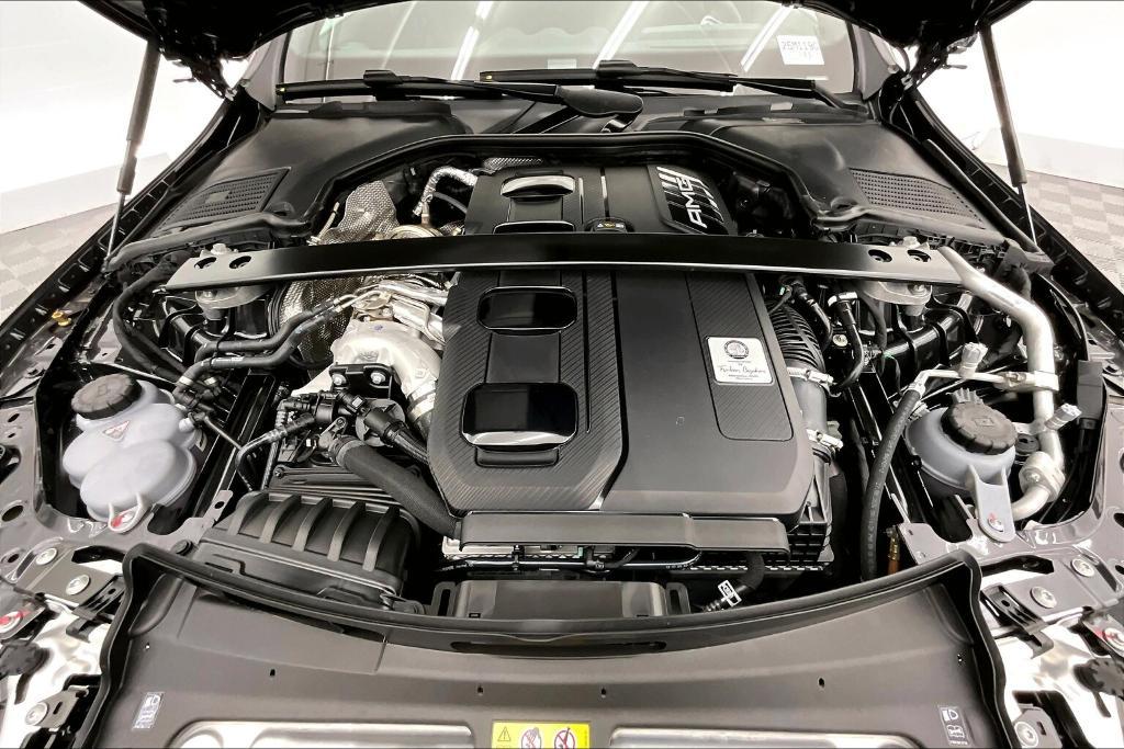 new 2025 Mercedes-Benz AMG C 43 car, priced at $73,025