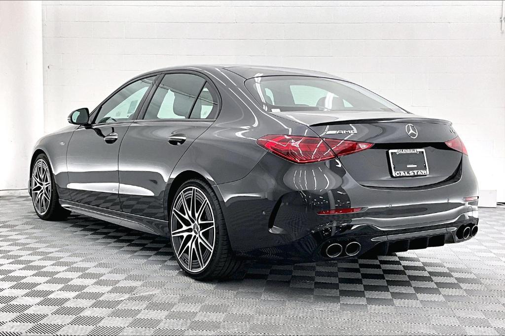 new 2025 Mercedes-Benz AMG C 43 car, priced at $73,025