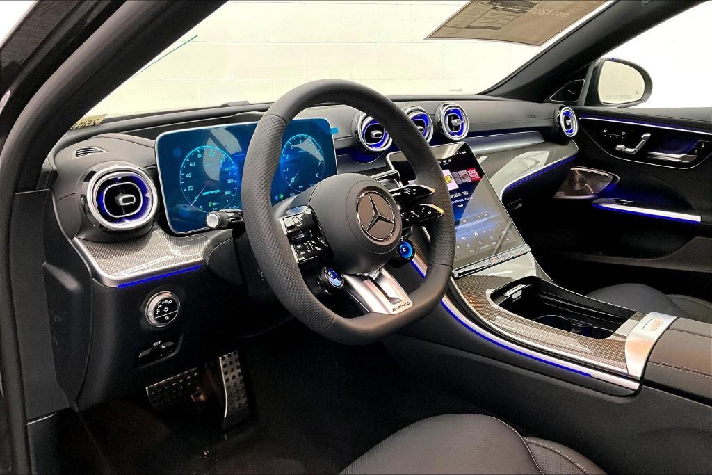 new 2025 Mercedes-Benz AMG C 43 car, priced at $73,025