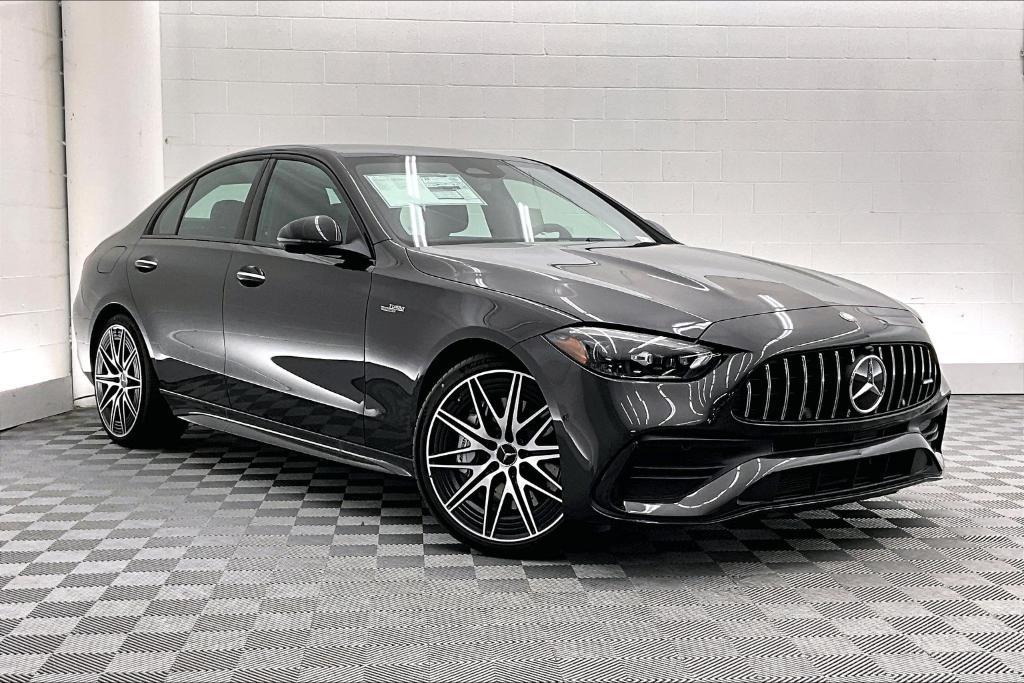 new 2025 Mercedes-Benz AMG C 43 car, priced at $73,025