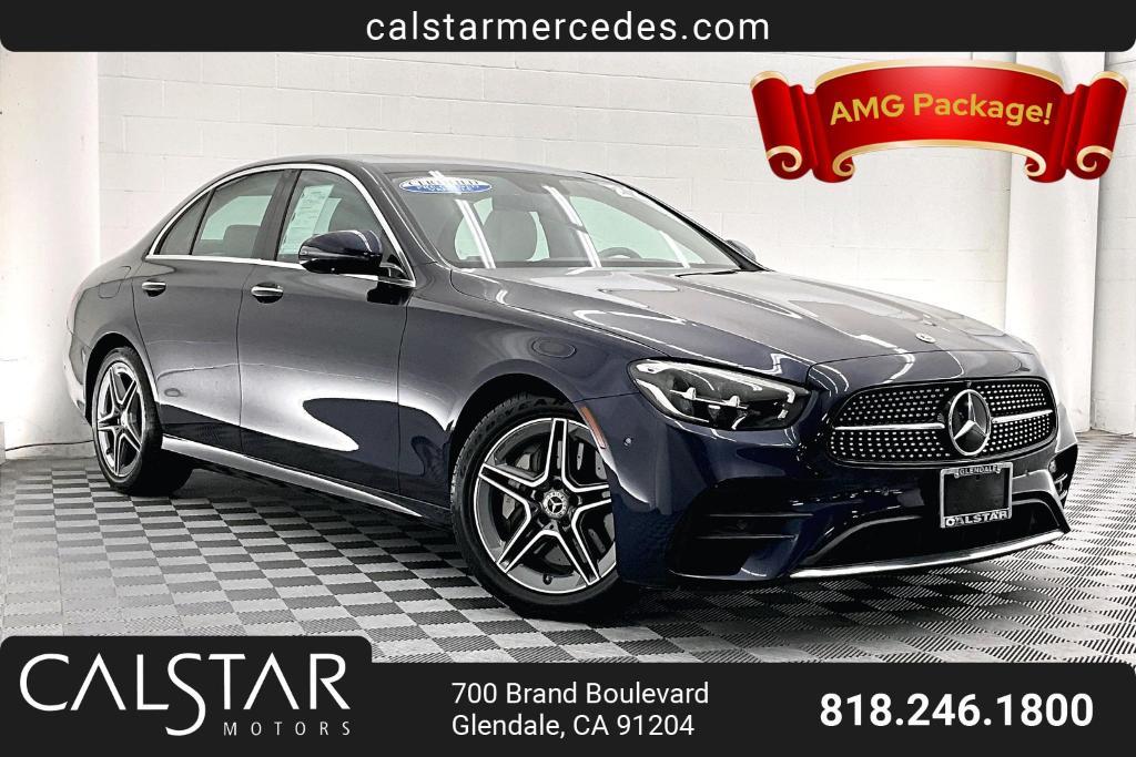 used 2022 Mercedes-Benz E-Class car, priced at $37,981