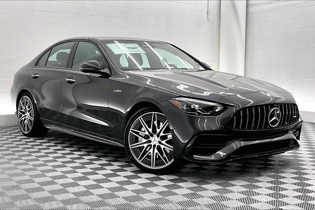 new 2025 Mercedes-Benz AMG C 43 car, priced at $70,865