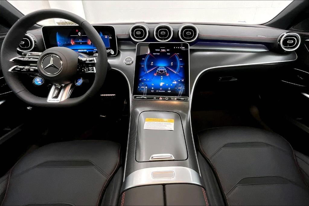new 2025 Mercedes-Benz AMG C 43 car, priced at $70,865