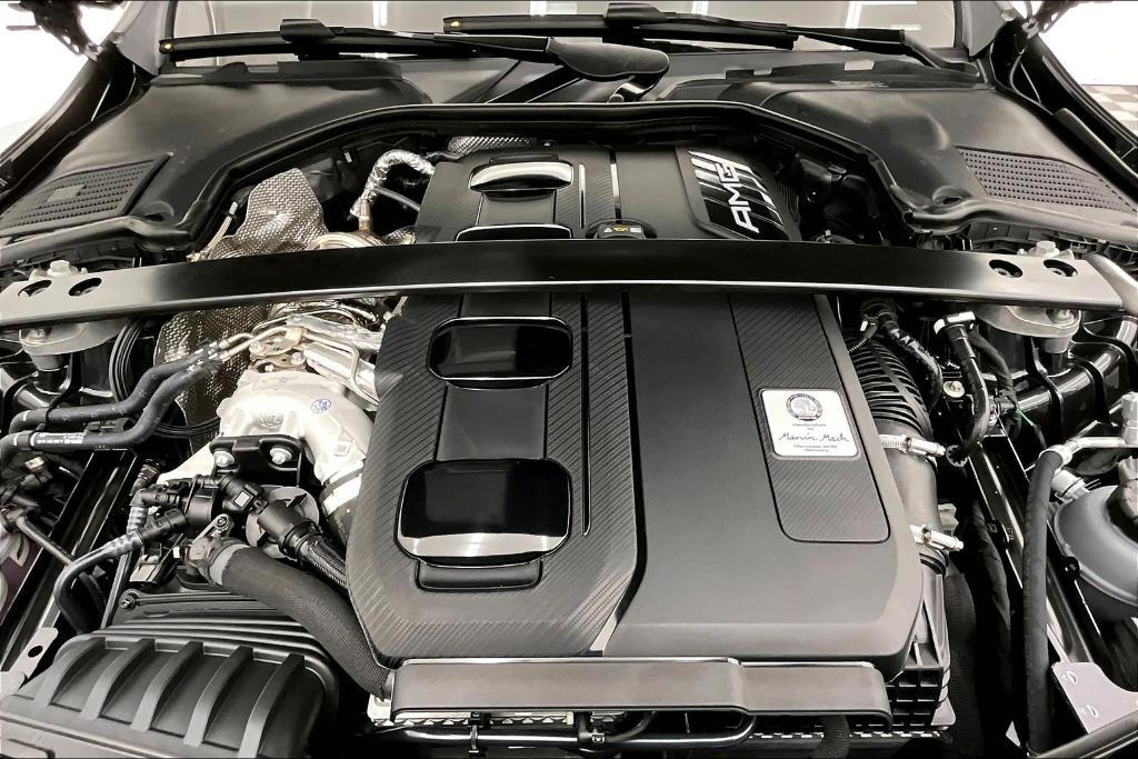new 2025 Mercedes-Benz AMG C 43 car, priced at $70,865