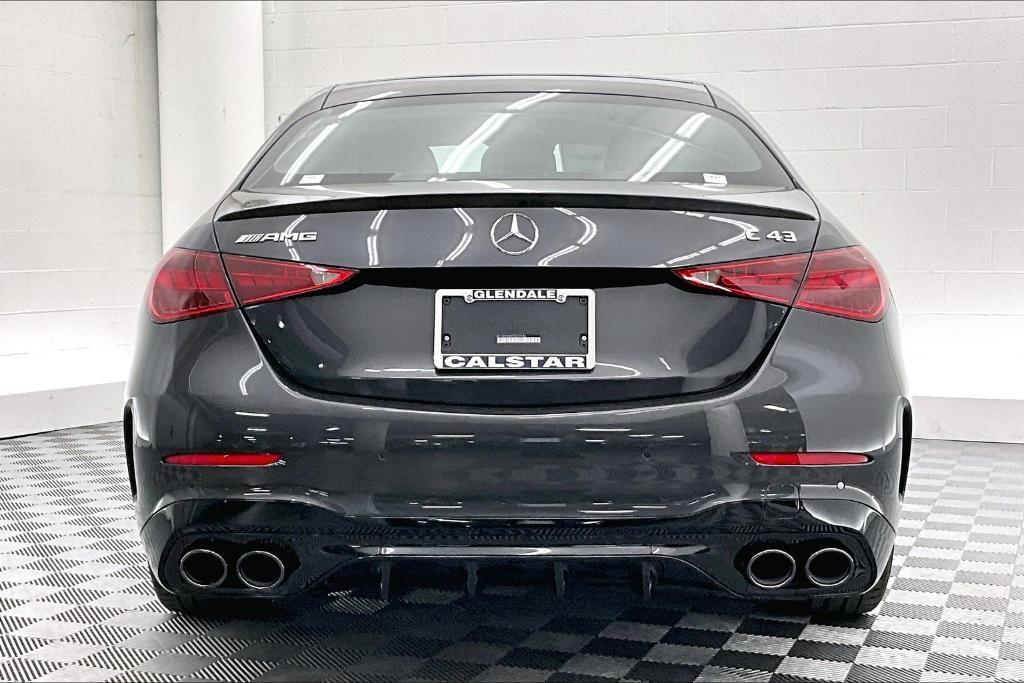 new 2025 Mercedes-Benz AMG C 43 car, priced at $70,865
