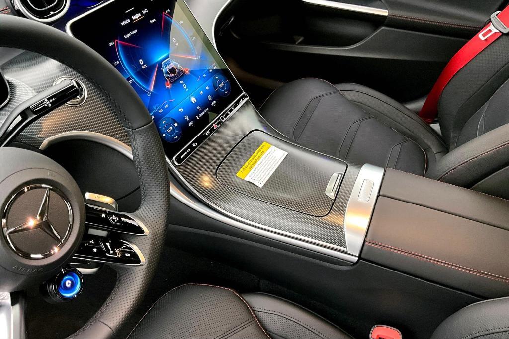 new 2025 Mercedes-Benz AMG C 43 car, priced at $70,865