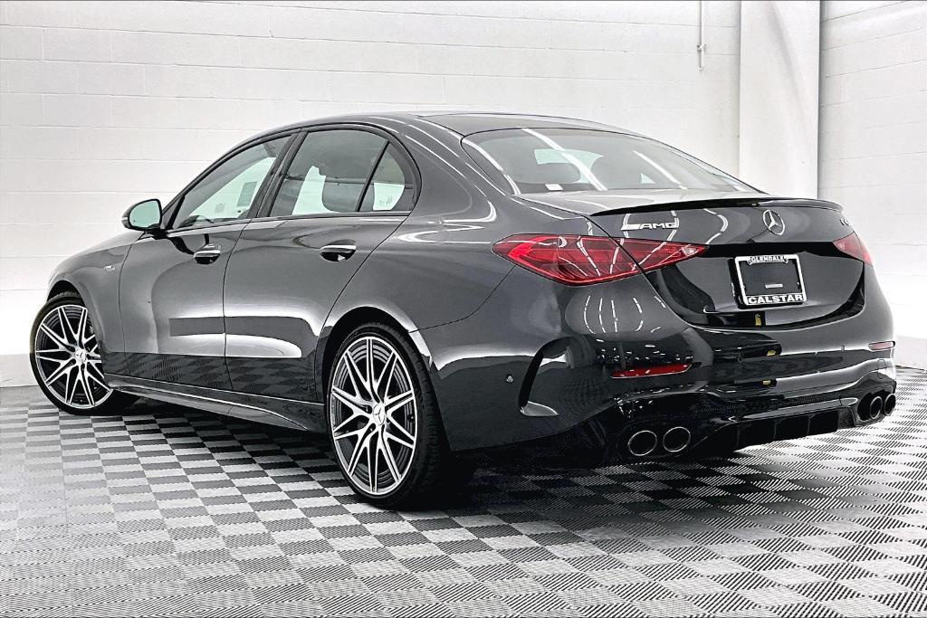 new 2025 Mercedes-Benz AMG C 43 car, priced at $70,865