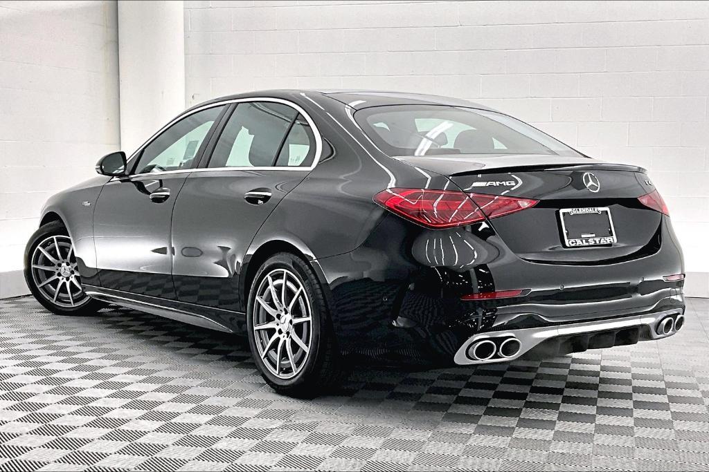 new 2025 Mercedes-Benz AMG C 43 car, priced at $64,685
