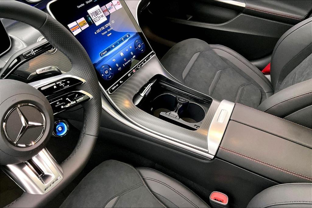 new 2025 Mercedes-Benz AMG C 43 car, priced at $64,685