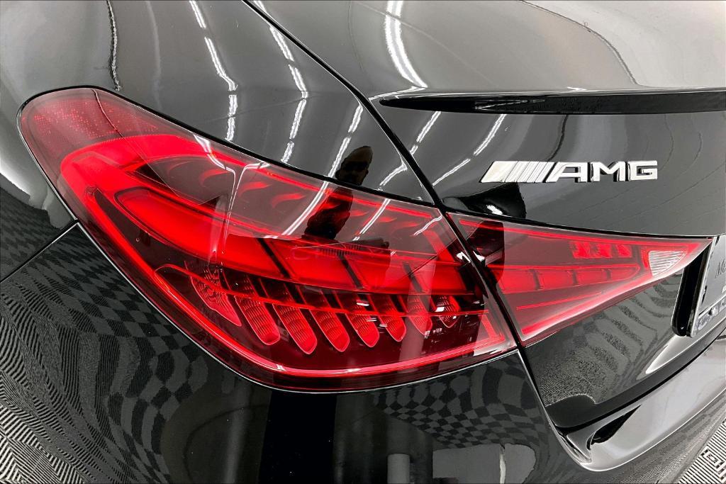 new 2025 Mercedes-Benz AMG C 43 car, priced at $64,685