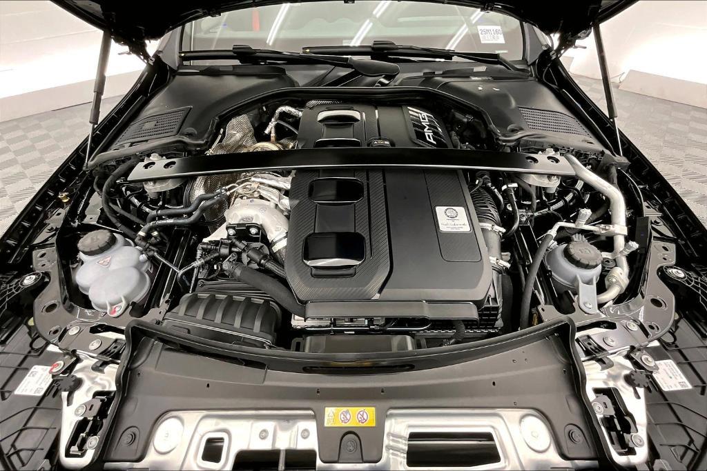 new 2025 Mercedes-Benz AMG C 43 car, priced at $64,685