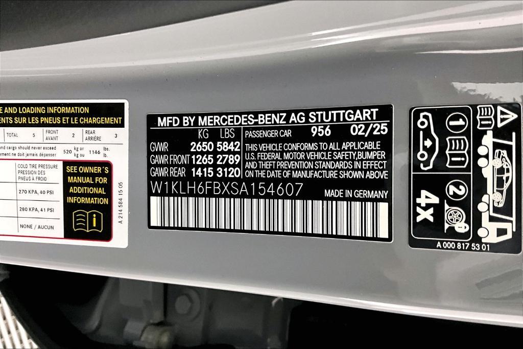 new 2025 Mercedes-Benz E-Class car, priced at $83,165