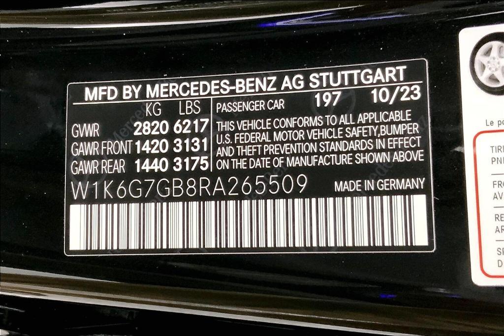 new 2024 Mercedes-Benz S-Class car, priced at $139,080