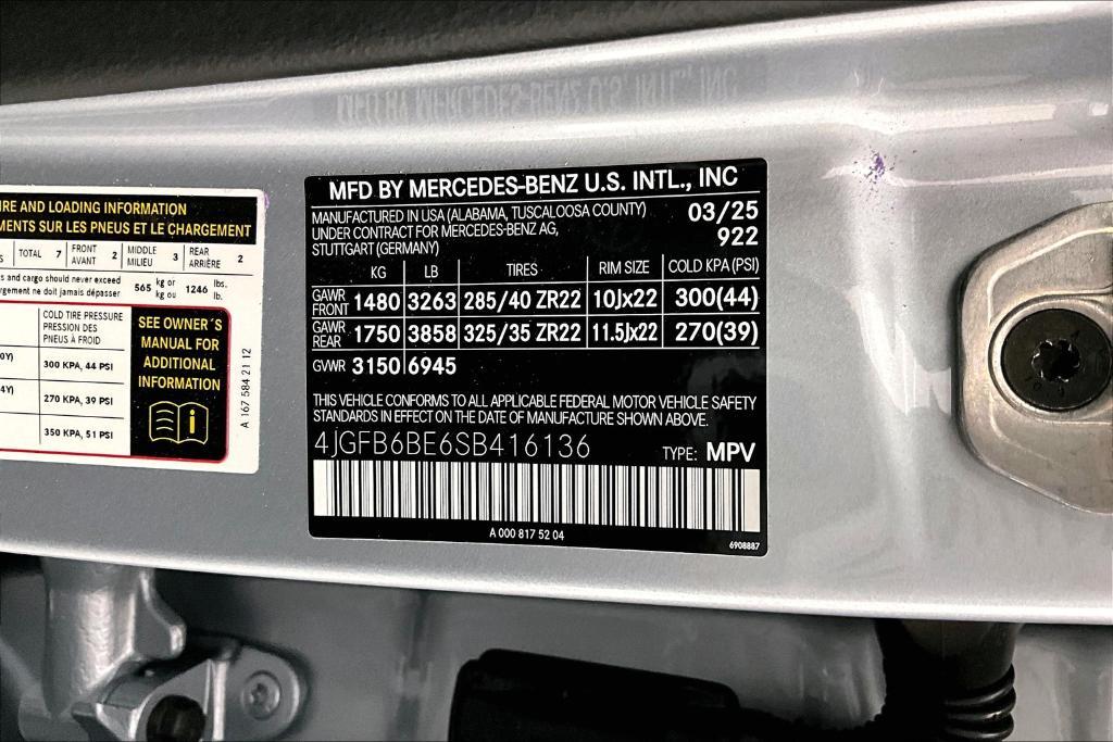 new 2025 Mercedes-Benz AMG GLE 53 car, priced at $98,045