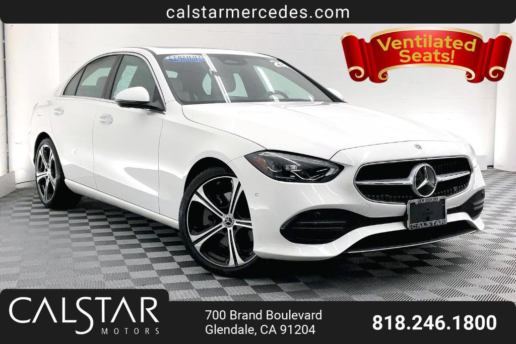 used 2024 Mercedes-Benz C-Class car, priced at $37,981