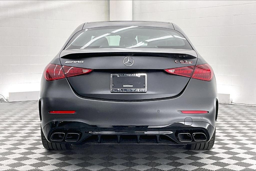 new 2025 Mercedes-Benz AMG C 63 car, priced at $97,925