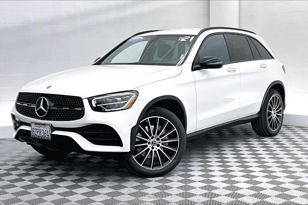 used 2021 Mercedes-Benz GLC 300 car, priced at $30,888